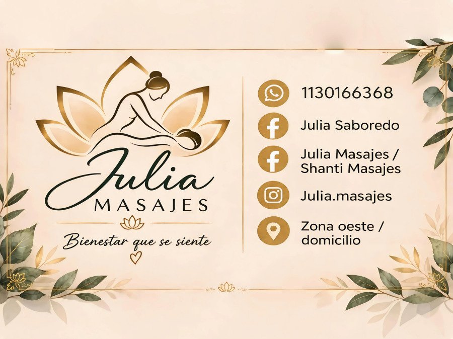 Masajista terapéutica Juli en Ramos Mejía - foto 3